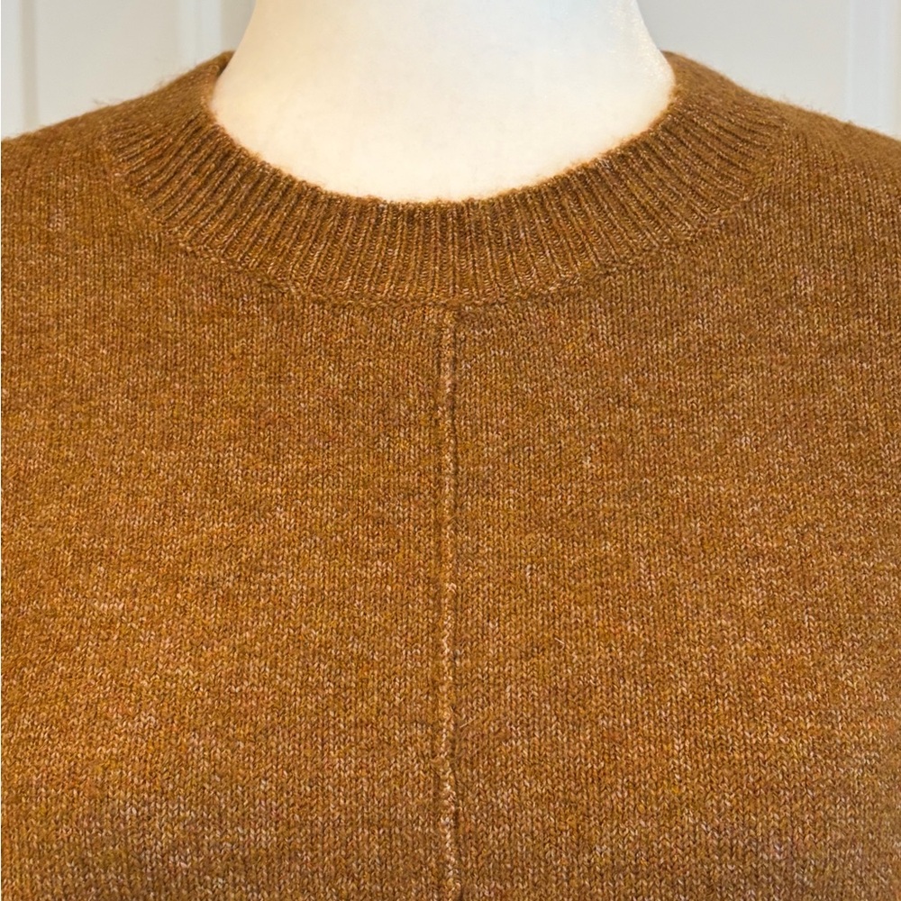 Vince Camuto Brown Crew Neck Sweater Size XS - Picture 8 of 10